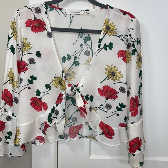 Blu Pepper Tops - Blu Pepper Bohemian Top